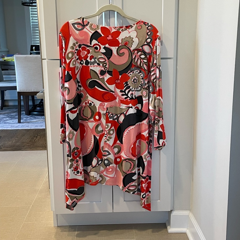 Ruby Rd Tunic Top 1X - Picture 2 of 8